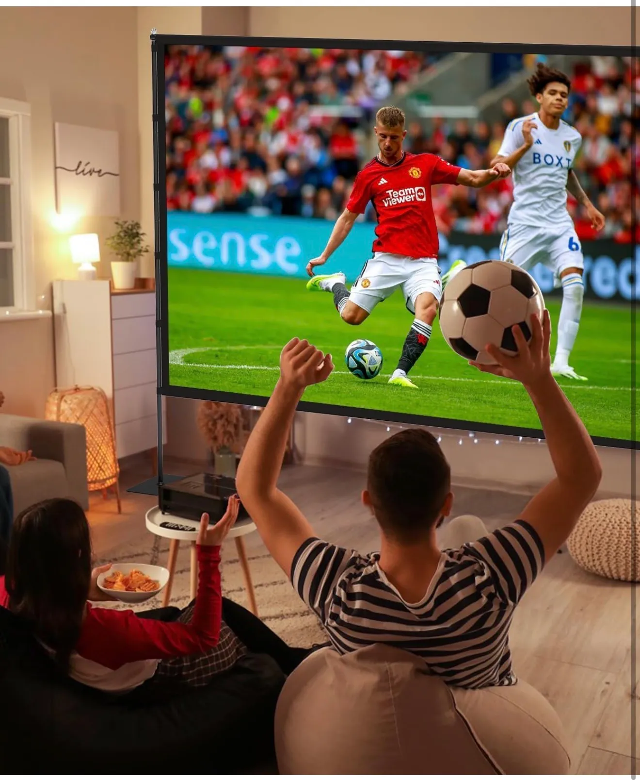 Outdoor Projector Screen 120” with Stand - Image 5