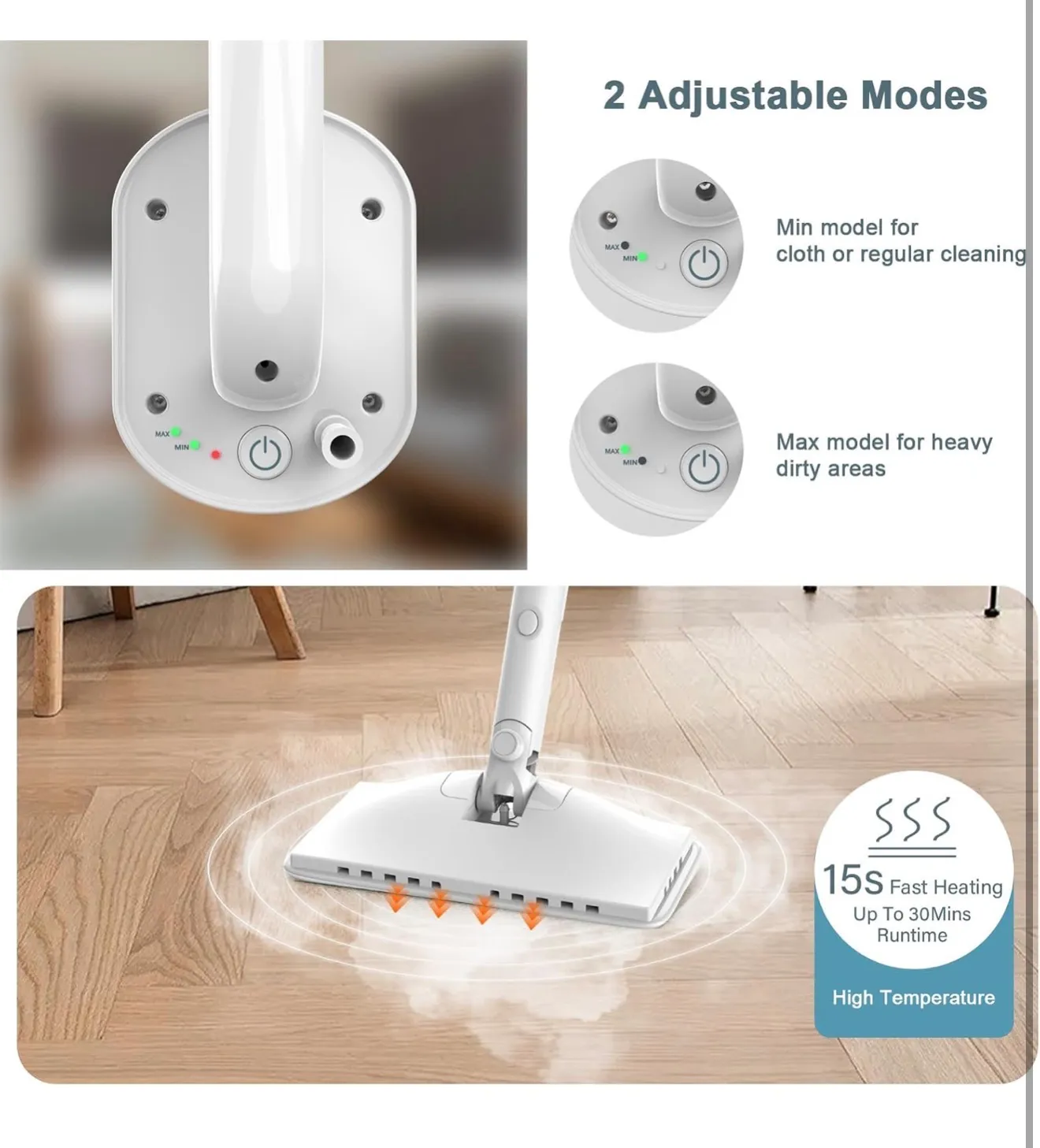 6 in 1 Steam Cleaner - Image 2