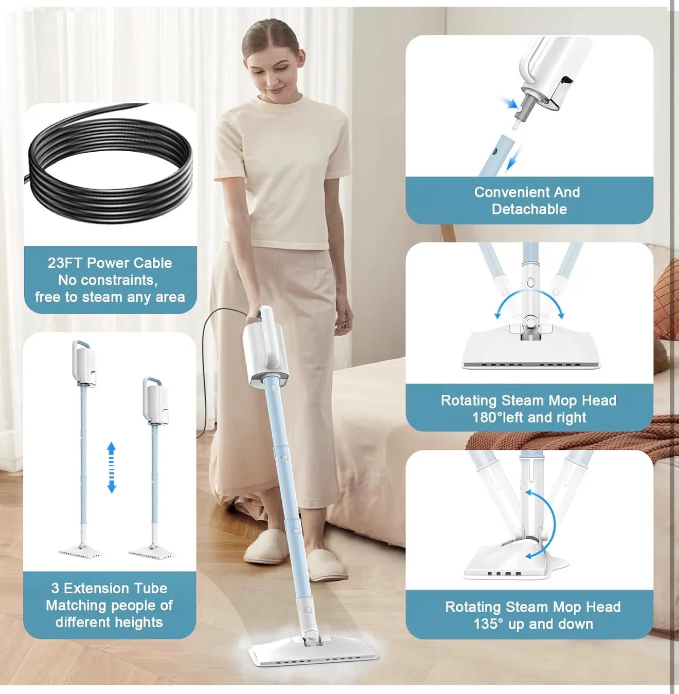 6 in 1 Steam Cleaner - Image 3