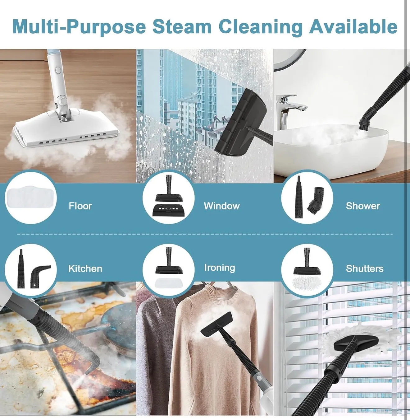 6 in 1 Steam Cleaner - Image 5